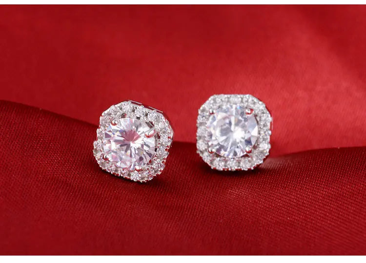 Silver Stud Earrings