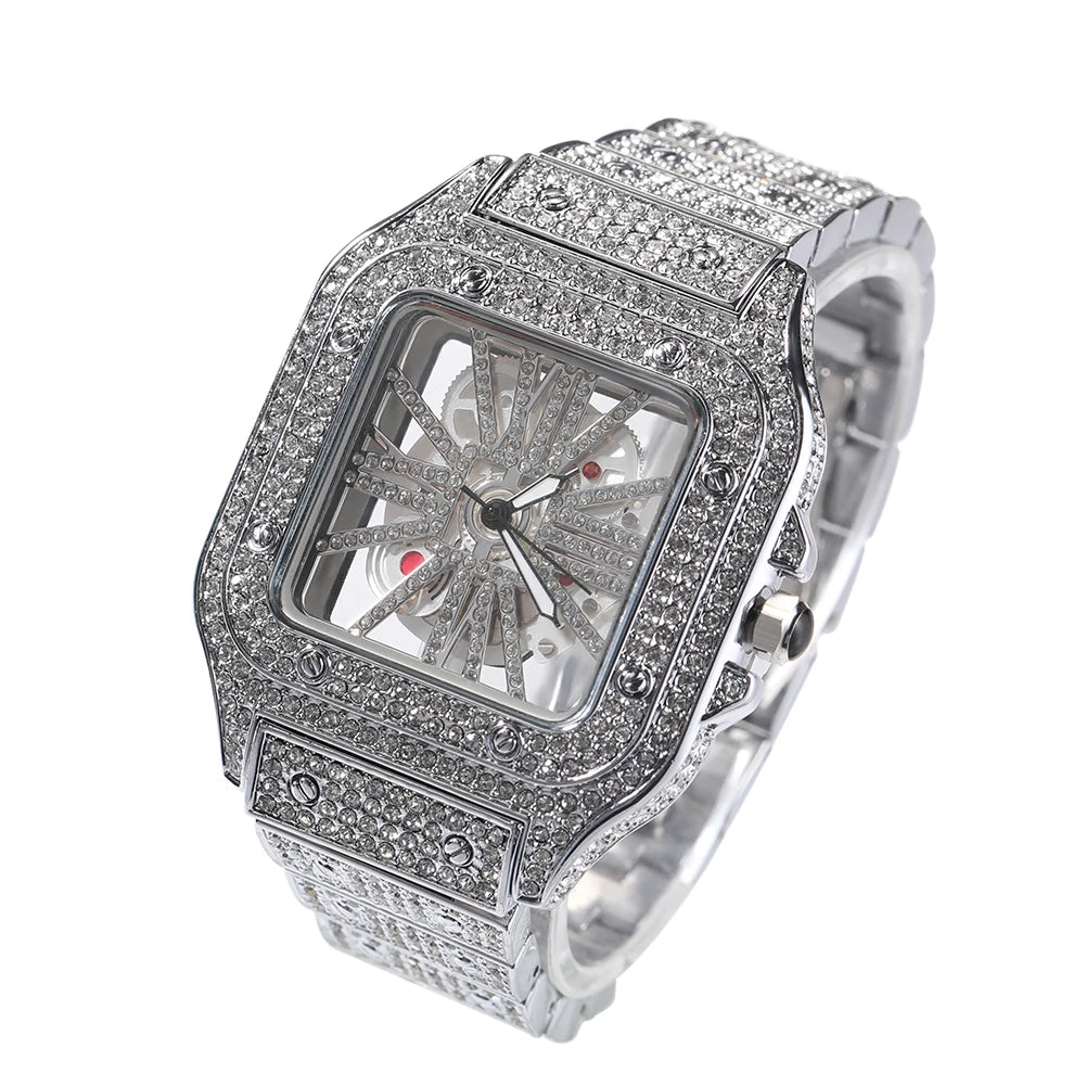 DRT Iced Out Watch
