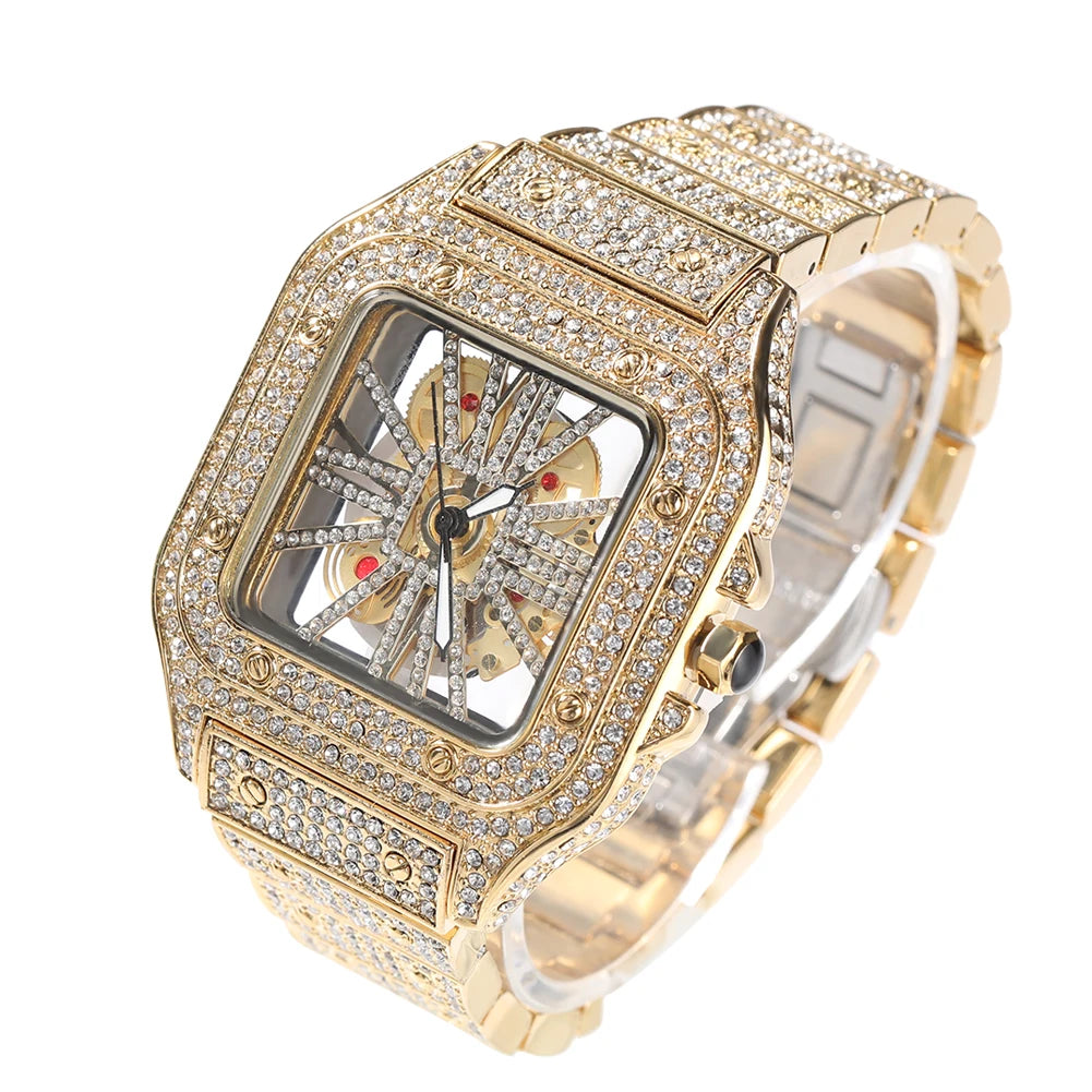 DRT Iced Out Watch