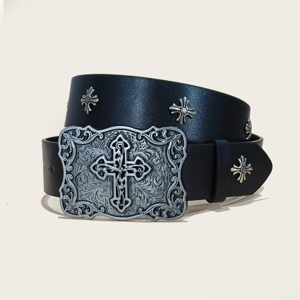 Bold Studded Leather Belts
