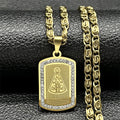 Lady of Guadalupe Gold Charm And Chain
