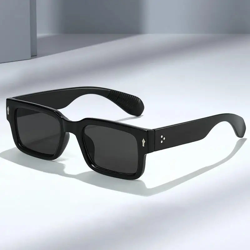 Classic Square Rivet Sunglasses