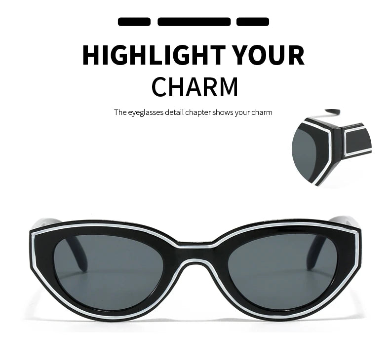 New Vintage Cat Eye Sunglasses