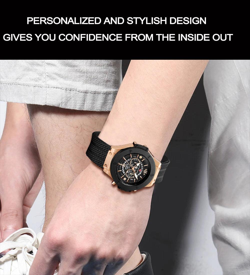 Va Va Voom Black And Rose Watch