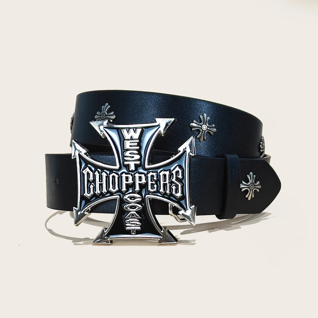 Bold Studded Leather Belts