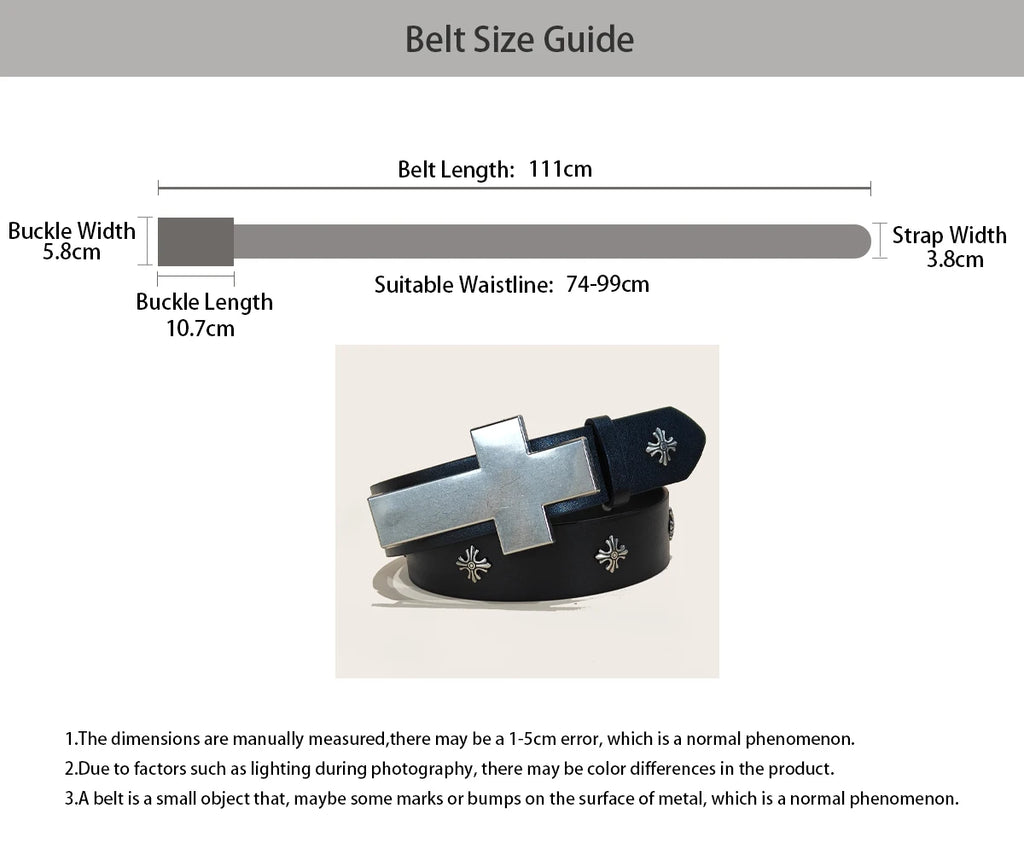 Bold Studded Leather Belts