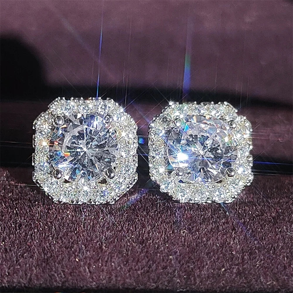 Silver Stud Earrings