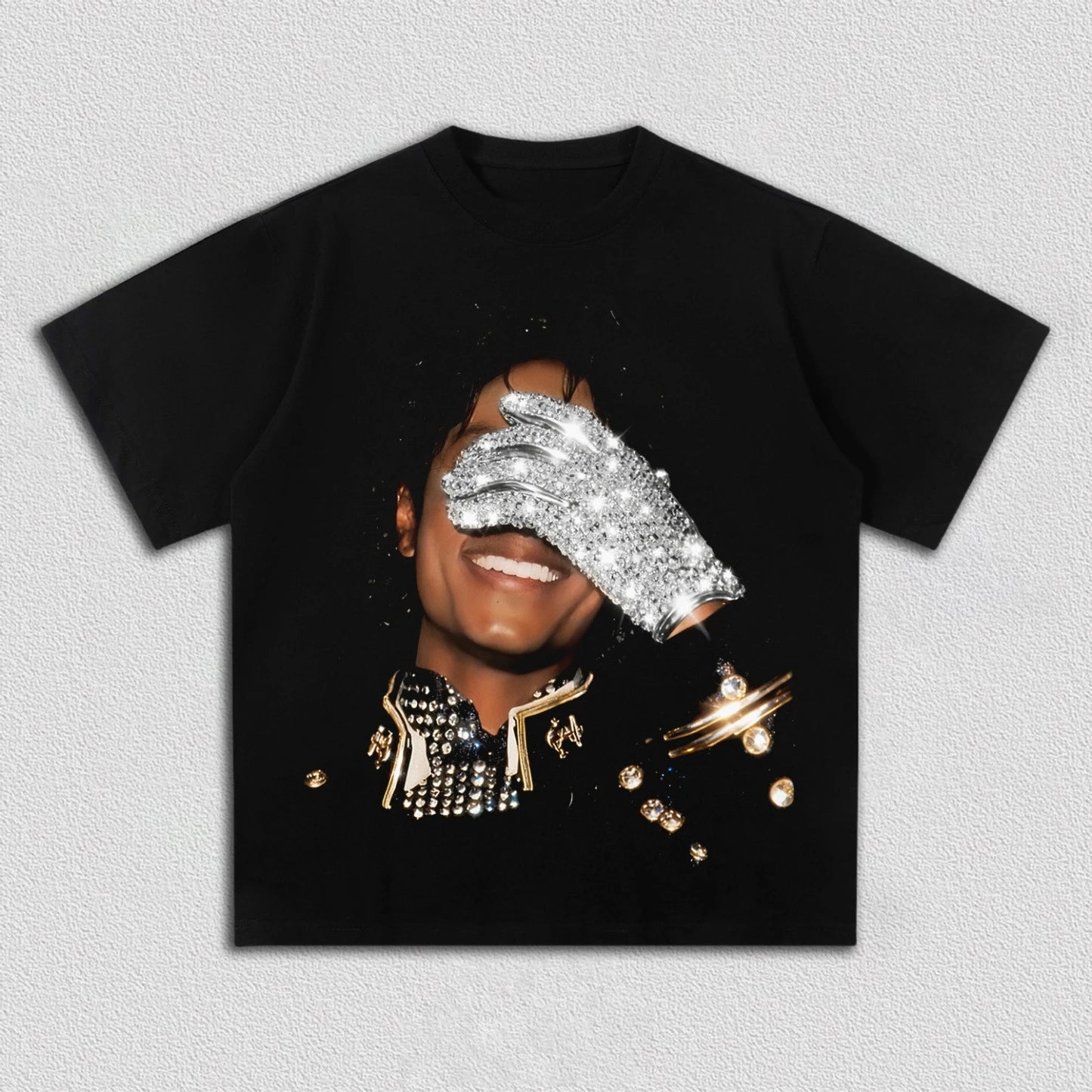 Micheal Jackson Glove Graphic T-Shirt