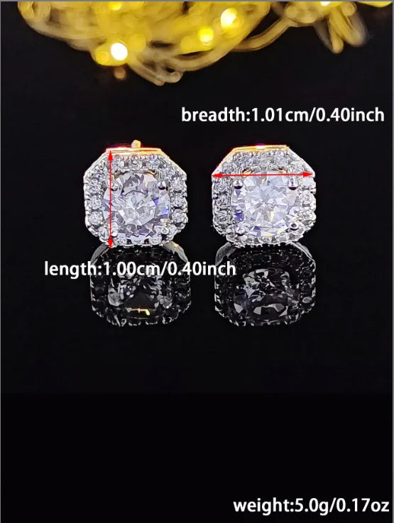 Silver Stud Earrings