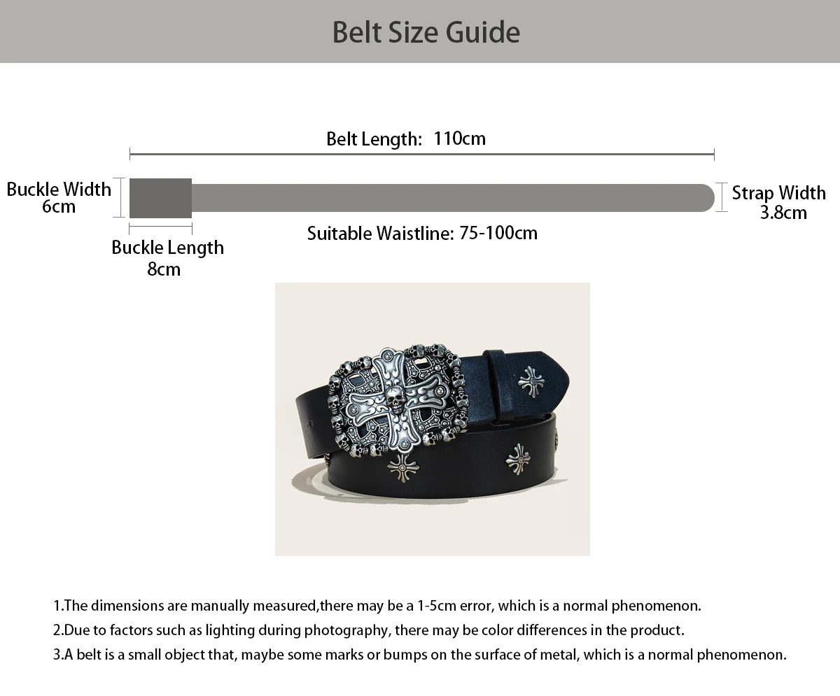 Bold Studded Leather Belts