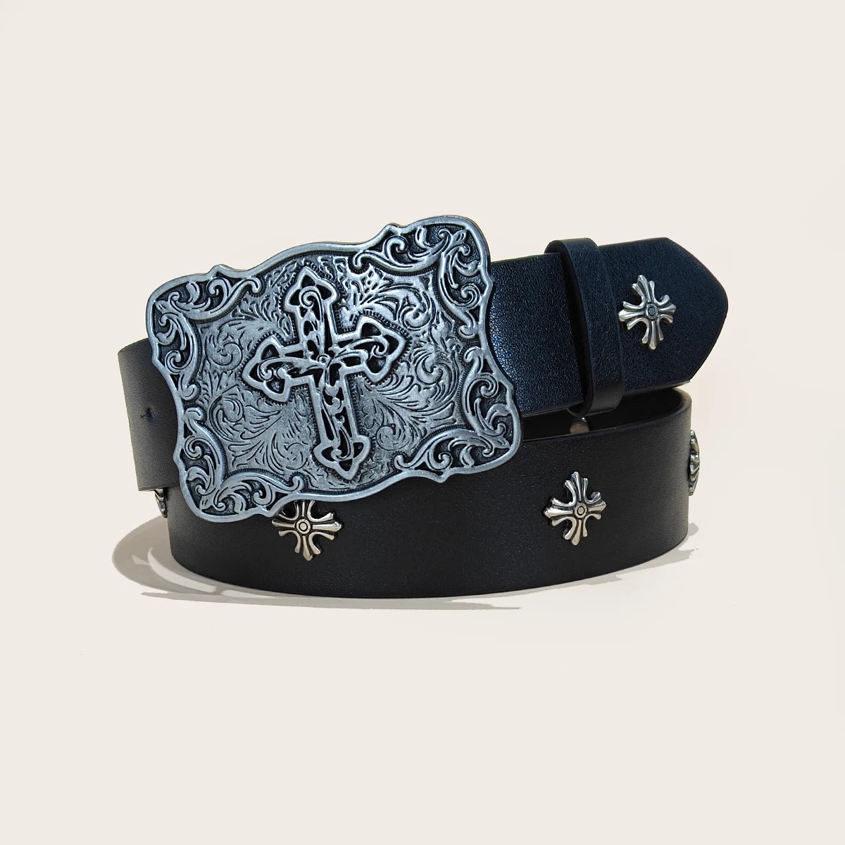 Bold Studded Leather Belts