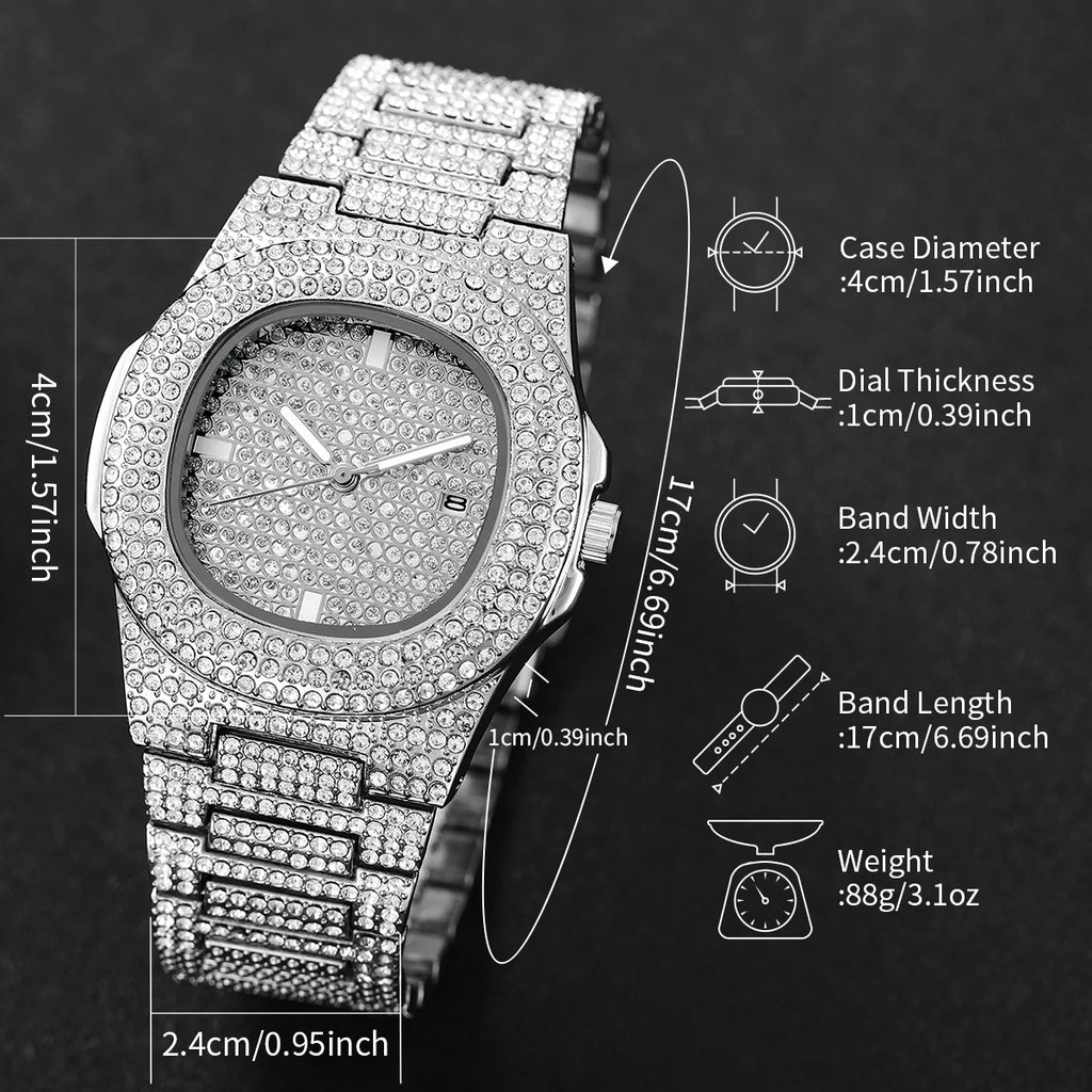 Luxury Full Diamond Watches
