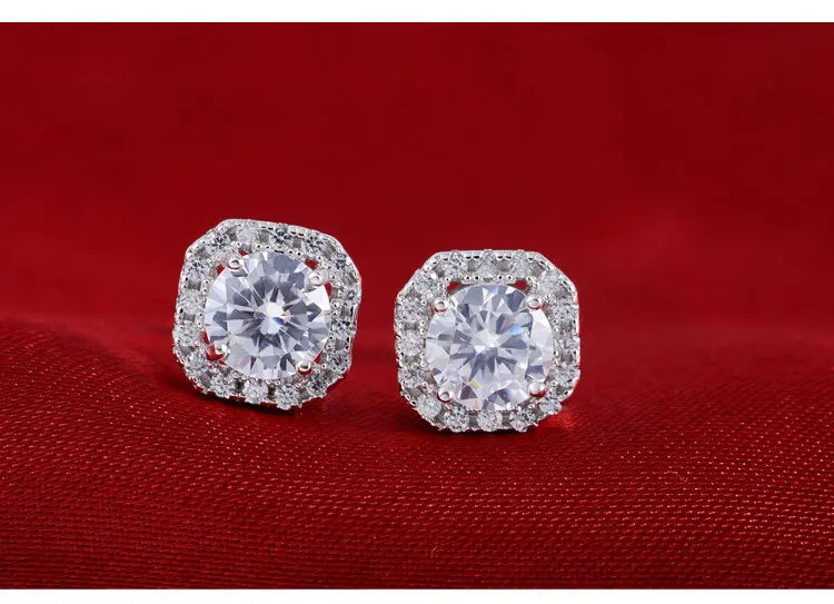 Silver Stud Earrings