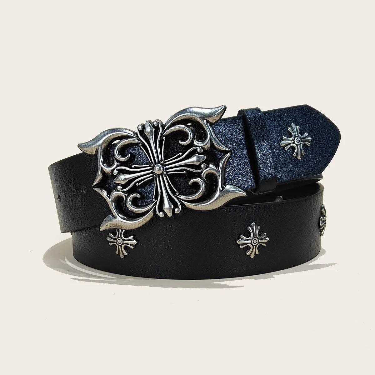 Bold Studded Leather Belts