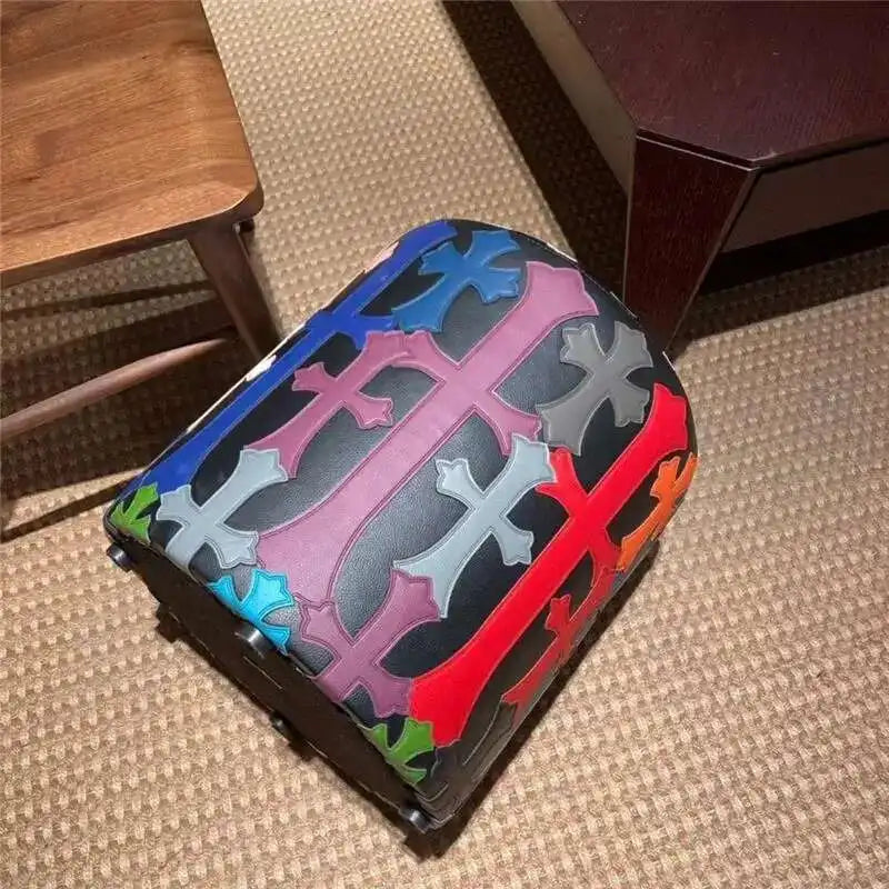 Chrome Hearts Stool and Pillow