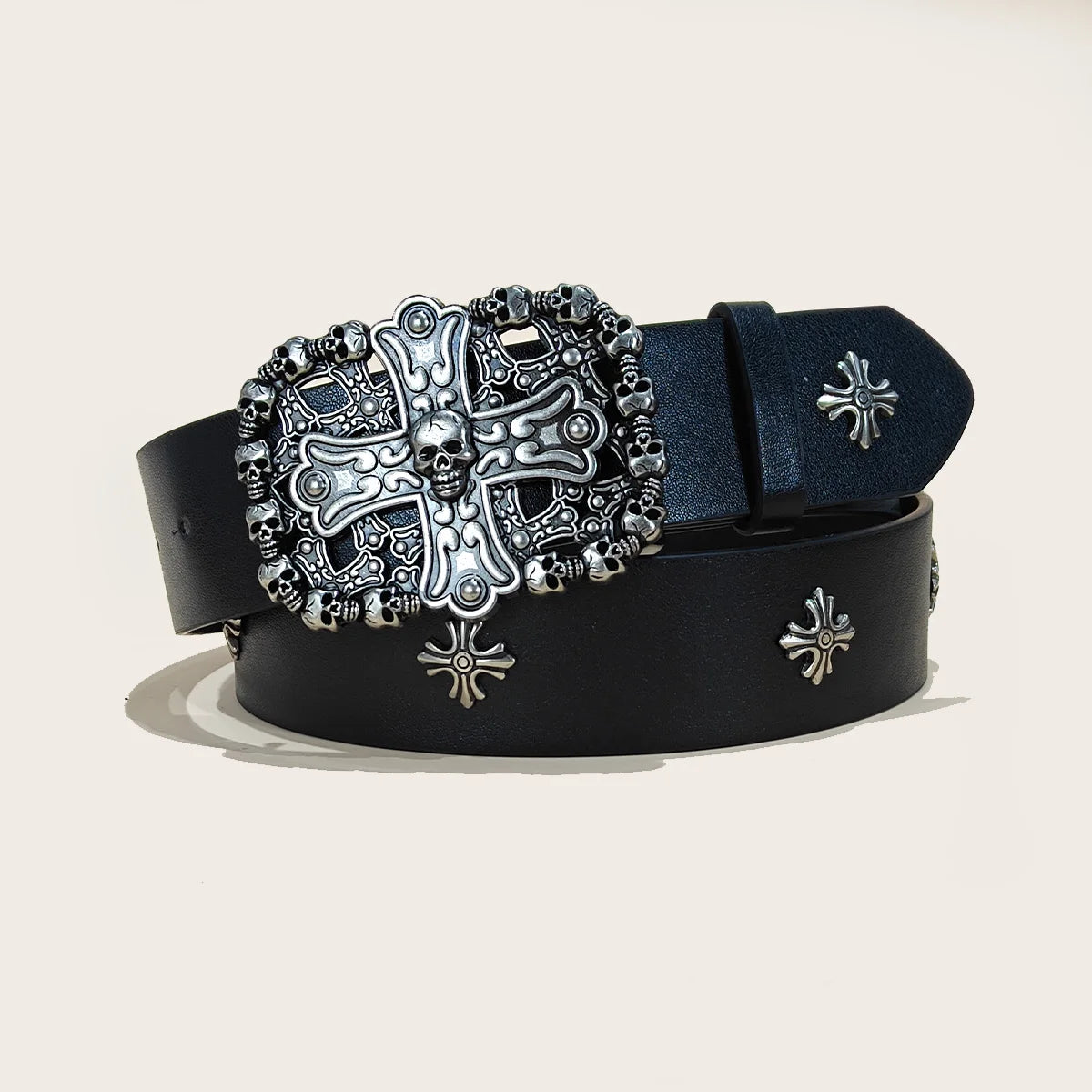 Bold Studded Leather Belts