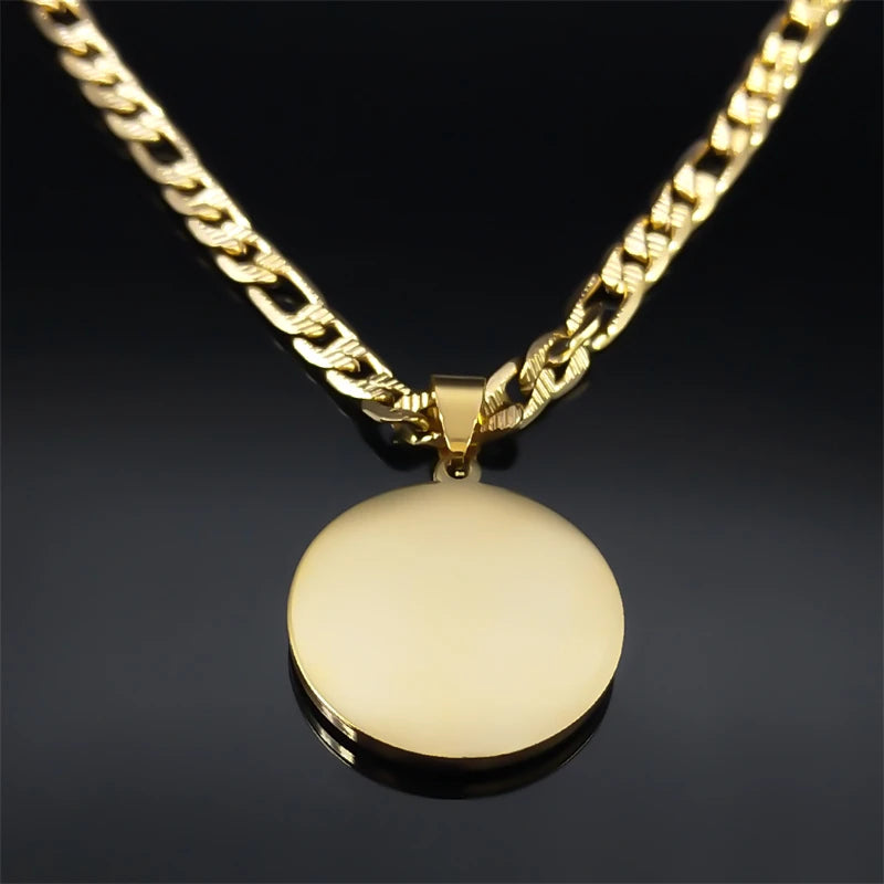 San Benito Gold Medallion And Chain