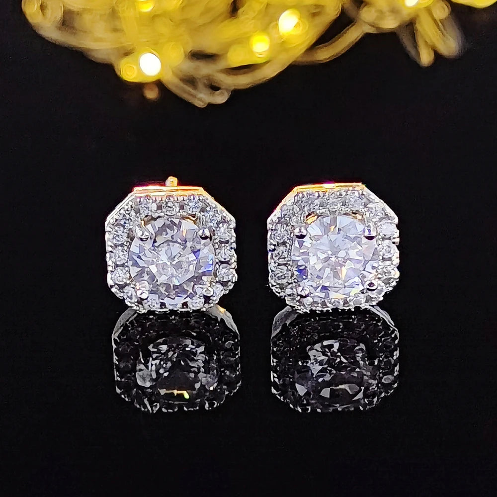Silver Stud Earrings