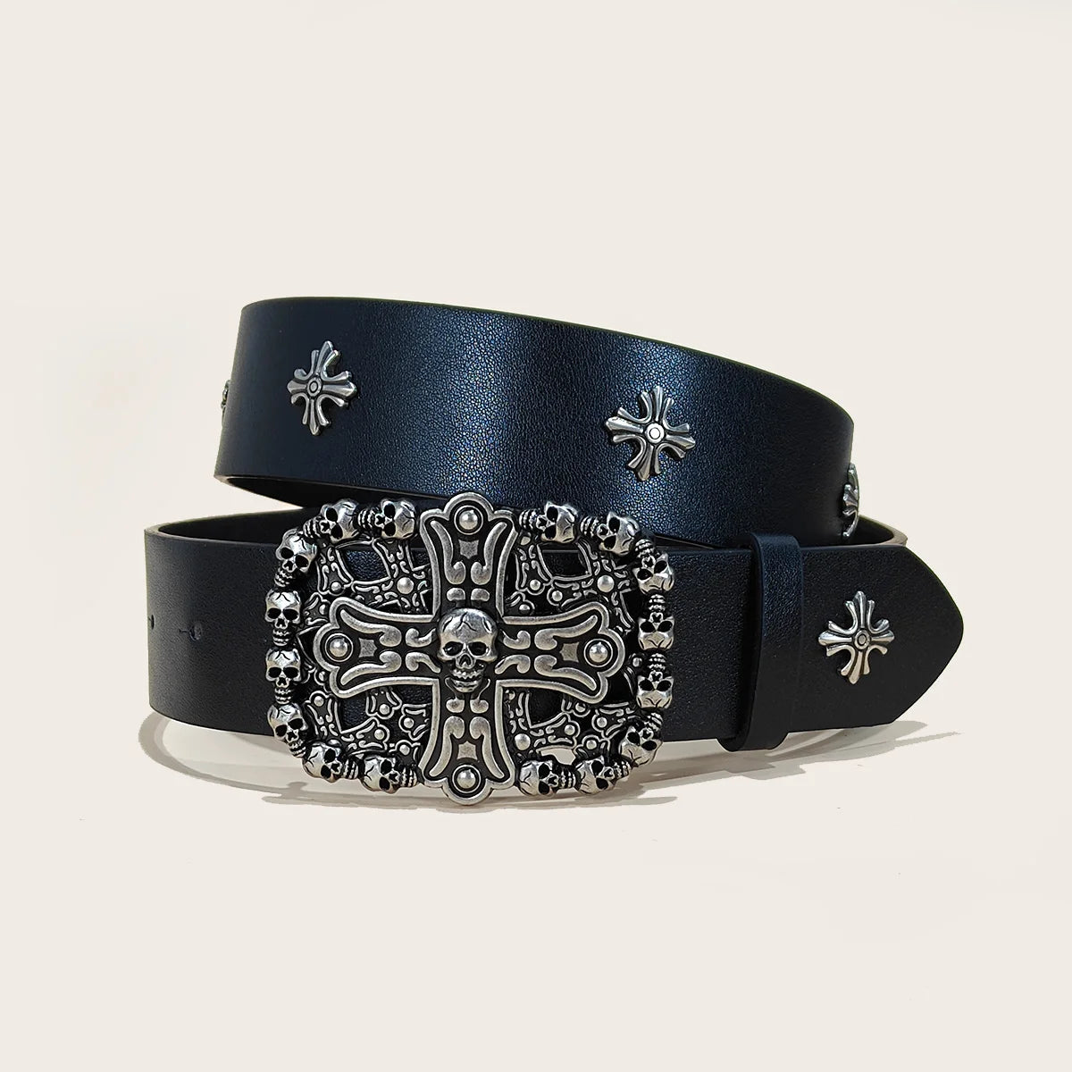 Bold Studded Leather Belts