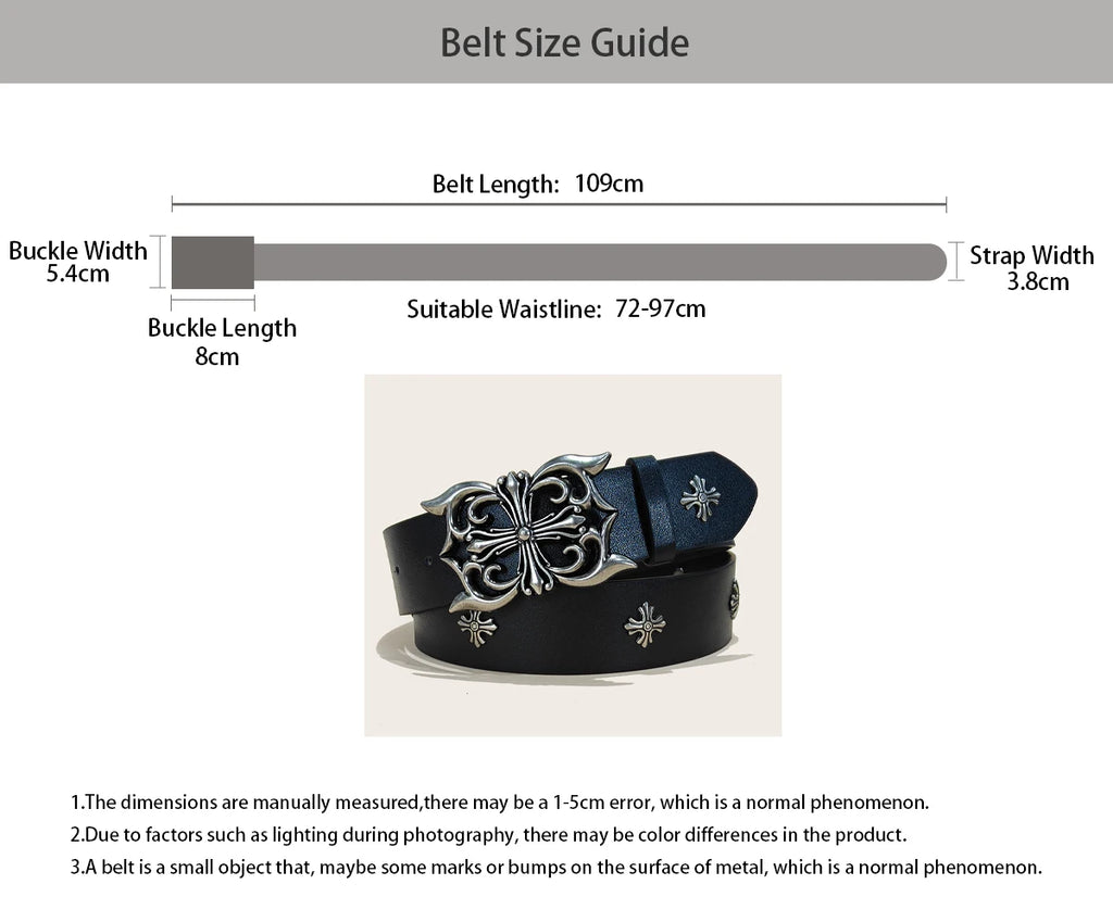 Bold Studded Leather Belts
