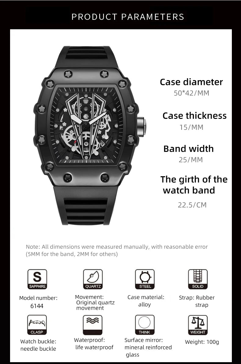 WLISTH 1853 Model S6144 Watch