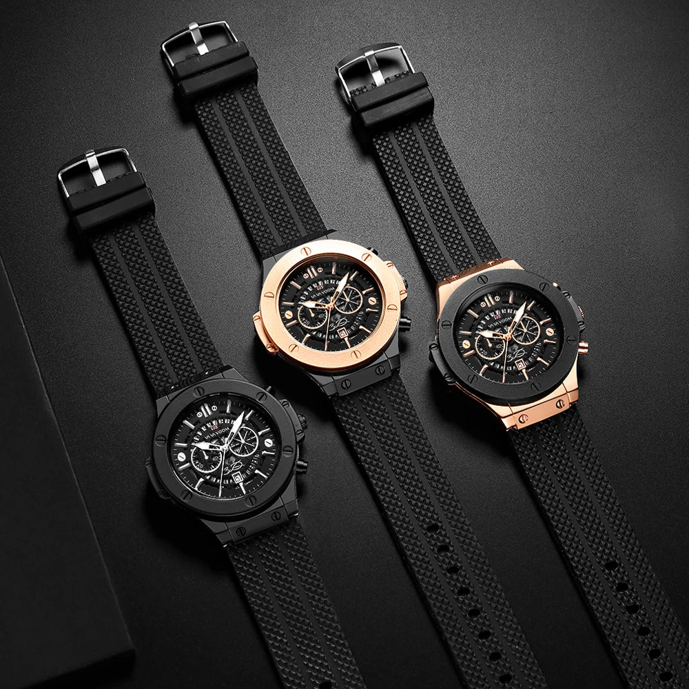 Va Va Voom Black And Rose Watch