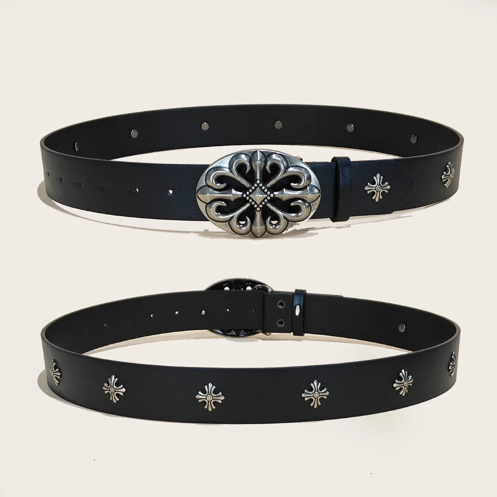 Bold Studded Leather Belts